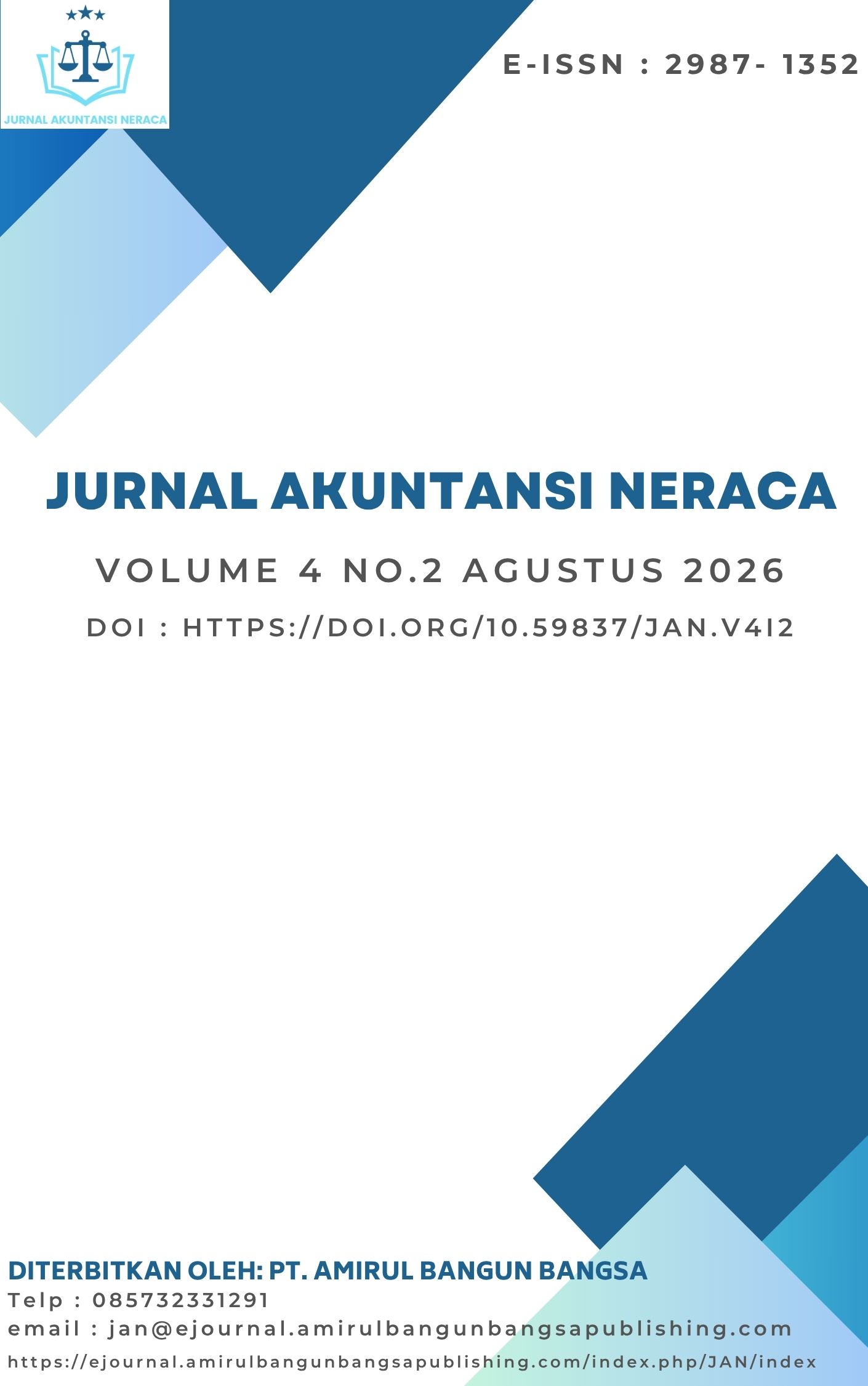 					View Vol. 4 No. 2 (2026): Agustus
				